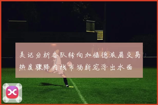 美记分析各队转向加福德浓眉交易热度骤降内线市场新宠浮出水面